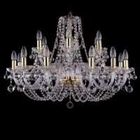 Подвесная люстра Bohemia Ivele 1406/12+6/300/G/Balls