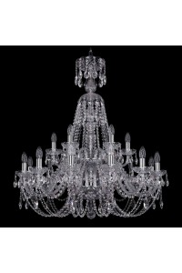 Подвесная люстра Bohemia Ivele 1406/12+6/300/XL-95/2d/Ni