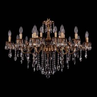 Подвесная люстра Bohemia Ivele 1703/21/225+125/B/FP