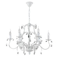 Подвесная люстра Crystal Lux CRISTINA SP6 WHITE