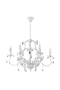 Подвесная люстра Crystal Lux CRISTINA SP6 WHITE