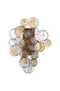 Настенный светильник Crystal Lux Deseo AP2 Gold