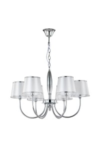 Подвесная люстра Crystal Lux FAVOR SP6 CHROME