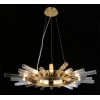 Подвесная люстра Crystal Lux Fair SP12 Gold D800
