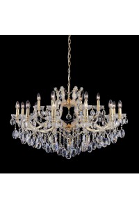 Подвесная люстра Crystal Lux Hollywood SP12+6 Gold