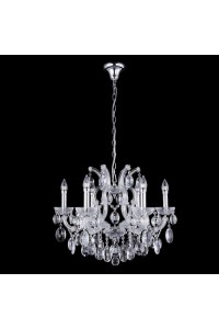 Подвесная люстра Crystal Lux Hollywood SP6 Chrome