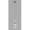 Подвесной светильник Crystal Lux Iris SP1 B Transparent