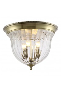 Потолочный светильник Crystal Lux Jugo PL4 Bronze/Transparente