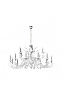 Подвесная люстра Crystal Lux Letisia SP12+6 White