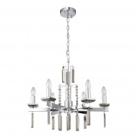 Подвесная люстра Crystal Lux Marron SP6 Chrome