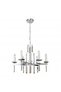 Подвесная люстра Crystal Lux Marron SP6 Chrome