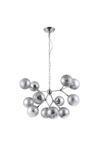 Подвесная люстра Crystal Lux Medea SP12 Chrome