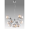 Подвесная люстра Crystal Lux Medea SP12 Chrome