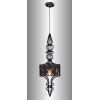 Подвесной светильник Crystal Lux Prima SP1 A Black-Silver/Black