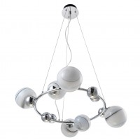 Подвесная люстра Crystal Lux Salvadore SP6H Chrome