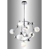 Подвесная люстра Crystal Lux Salvadore SP8V Chrome