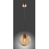 Подвесной светильник Crystal Lux Vigo SP1 D200 Amber