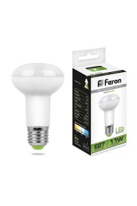 Лампа светодиодная Feron E27 11W 4000K Груша Матовая LB-463 25511