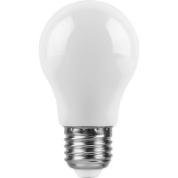 Лампа светодиодная Feron E27 3W 6400K Шар Матовая LB-375 25920