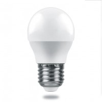 Лампа светодиодная Feron E27 7,5W 4000K Матовая LB-1407 38075