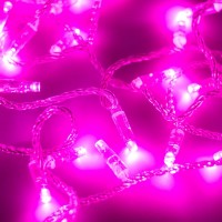 Уличная светодиодная гирлянда Ardecoled нить 230V розовый ARD-String-Classic-10000-Clear-100Led-Std Pink 025791