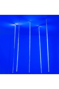 Уличная светодиодная гирлянда Ardecoled тающие сосульки 230V синий ARD-Icefall-Classic-D12-1000-5Pcs-Clear-120Led-Live Blue 026053