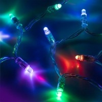 Уличная светодиодная гирлянда Ardecoled нить 12V разноцветная ARD-String-Classic-6000-White-40Led-Live RGB-SPI 031522