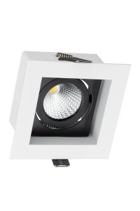 Встраиваемый светодиодный светильник Arlight CL-Kardan-S102x102-9W White 024124