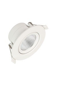 Встраиваемый светодиодный светильник Arlight LTD-Polar-Turn-R90-7W Warm3000 032310