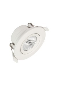 Встраиваемый светодиодный светильник Arlight LTD-Polar-Turn-R80-5W Warm3000 032857