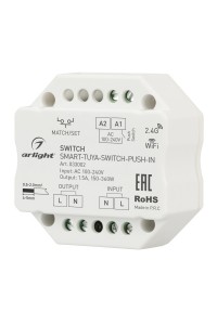 Контроллер-выключатель Arlight Smart-Tuya-Switch-Push-IN 033002