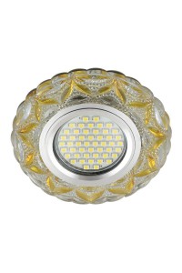 Встраиваемый светильник Fametto Luciole DLS-L149 Gu5.3 Glassy/Light Gold