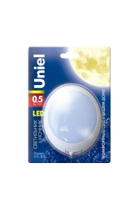 Настенный светодиодный светильник Uniel DTL-303-Круг/White/3Led/0,5W 02742