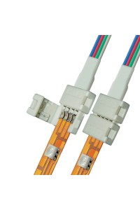 Коннектор для светодиодных лент Uniel UCX-SD4/B20-RGB White 020 06610