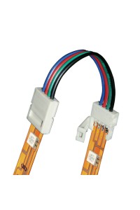 Коннектор для светодиодных лент Uniel UCX-SS4/B20-RGB White 020 06613