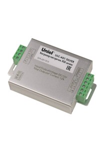 Контроллер-повторитель RGB сигнала Uniel ULC-A01 Silver 10597