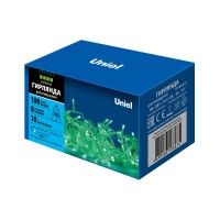 Светодиодная гирлянда Uniel 220V зеленый ULD-S1000-100/DTA Green IP20 UL-00007198