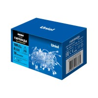 Светодиодная гирлянда Uniel 220V белый ULD-S1000-100/DTA White IP20 UL-00007201