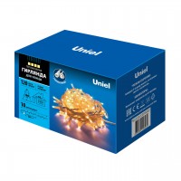 Уличная светодиодная гирлянда Uniel 220V теплый белый ULD-S1000-120/TWK Warm White IP67 UL-00003685