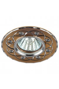 Встраиваемый светильник ЭРА Алюминиевый KL40 SL/GD Б0003850