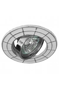 Встраиваемый светильник ЭРА Штампованный ST7A CH/WH Б0036491