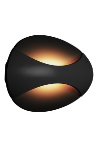 Настенный светодиодный светильник iLedex Flux ZD8151-5W BK Black+Gold