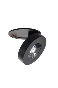 Встраиваемый светодиодный светильник Italline M03-006 black