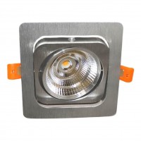 Встраиваемый светодиодный светильник Lumina Deco Fostis LDC 8065-SS-10WCOB-L120*W120 SL