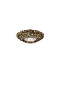 Встраиваемый светильник Reccagni Angelo SPOT 1077 bronzo